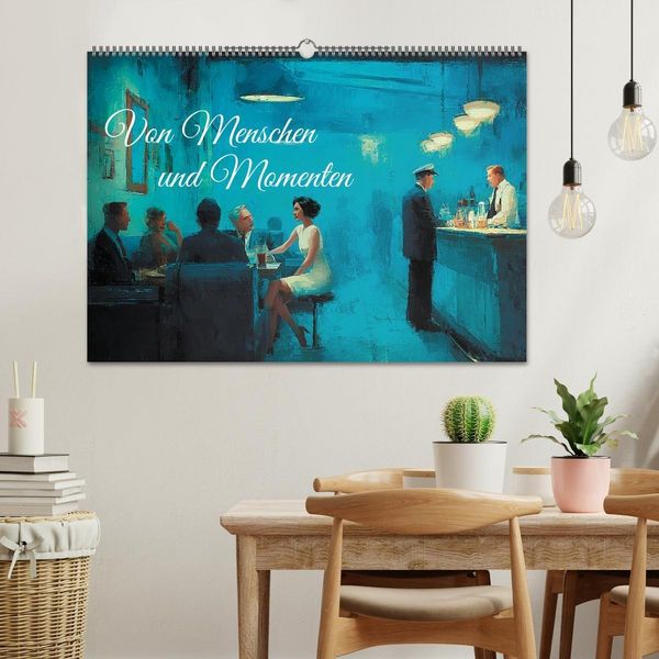 Produktbild: Von Menschen und Momenten (Wandkalender 2026 DIN A2 quer), CALVENDO Monatskalender