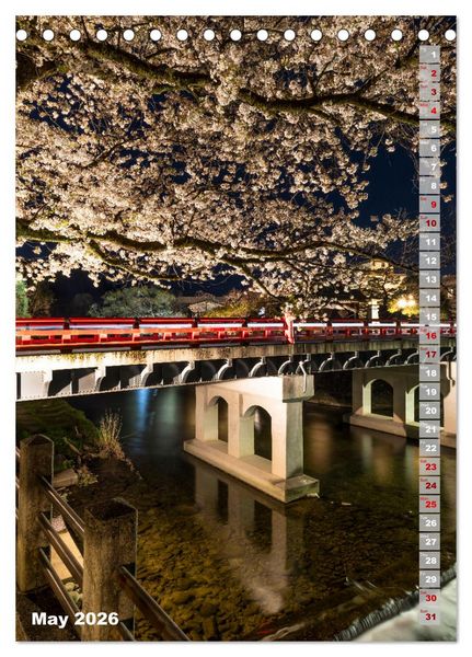 Produktbild: THE MAGIC OF JAPAN Charming impressions (Desk Calendar 2026 DIN A5 portrait), CALVENDO 12 Month DeskCalendar