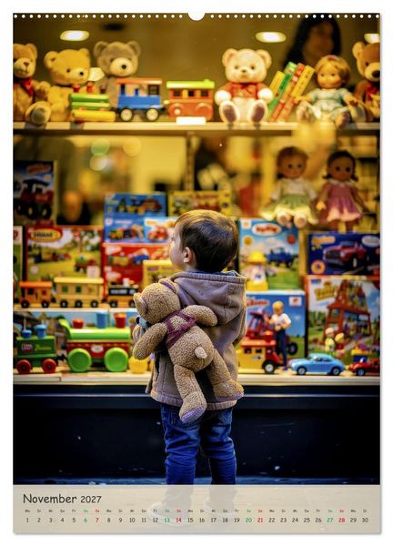 Produktbild: Mein liebster Teddy (Wandkalender 2027 DIN A2 hoch), CALVENDO Monatskalender