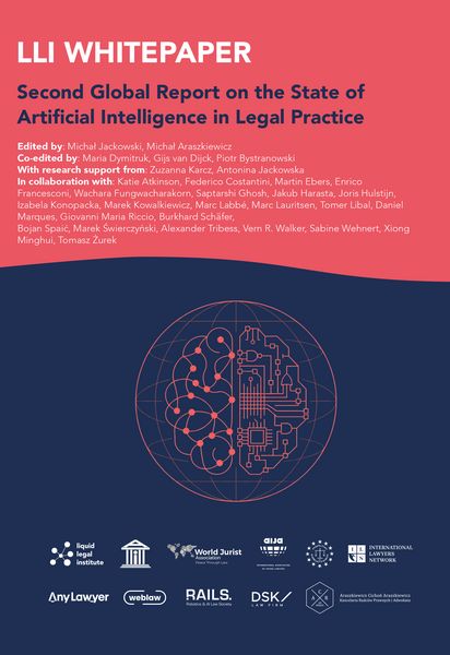 Produktbild: Second Global Report on the Use of Artificial Intelligence in Legal Practice