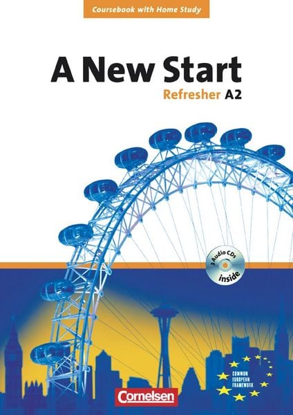 Produktbild: A New Start A2. Refresher Neue Ausgabe. Coursebook mit Home Study Section, Home Study CD, Class CDs