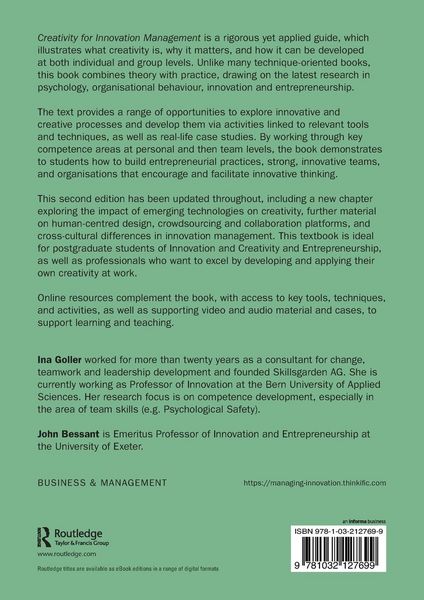 Produktbild: Creativity for Innovation Management