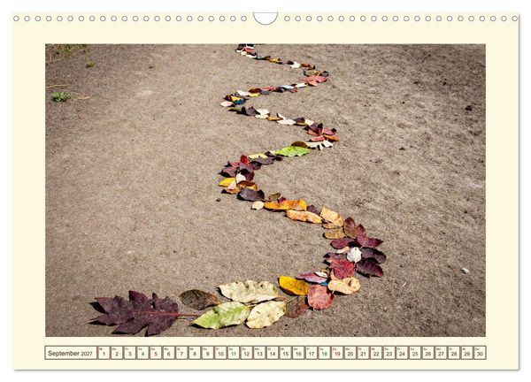 Produktbild: Gestaltete Stille - Wo die Natur zur Skulptur wird (Wandkalender 2027 DIN A3 quer), CALVENDO Monatskalender