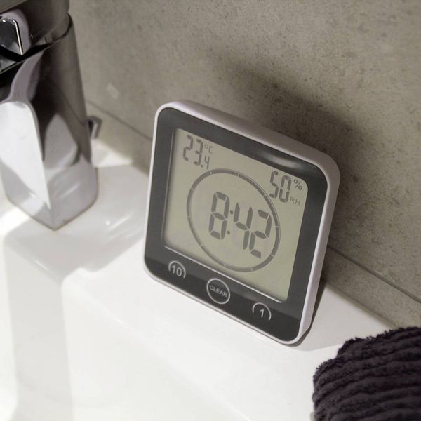 Digitale Badezimmeruhr, Dusch-Timer, Küchentimer, Uhren für den Koch