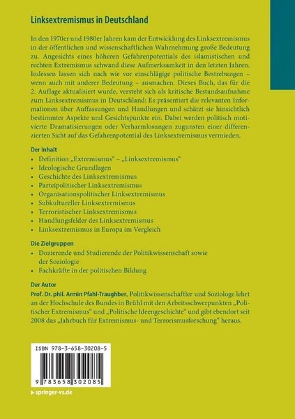 Produktbild: Linksextremismus in Deutschland