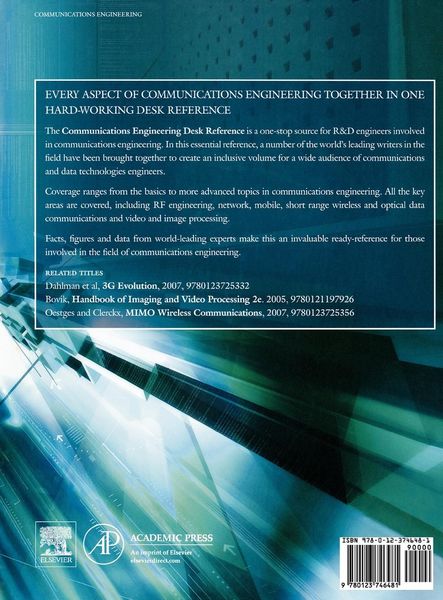 Produktbild: Communications Engineering Desk Reference