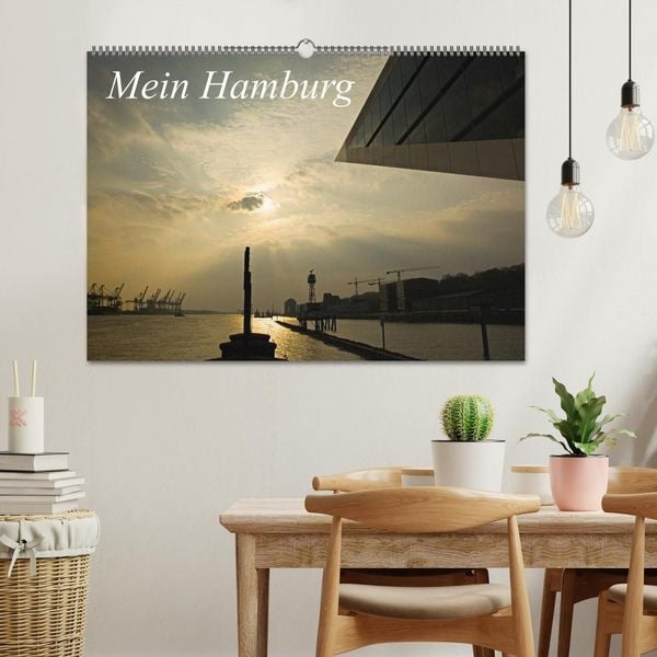 Produktbild: Mein Hamburg (Wandkalender 2027 DIN A2 quer), CALVENDO Monatskalender