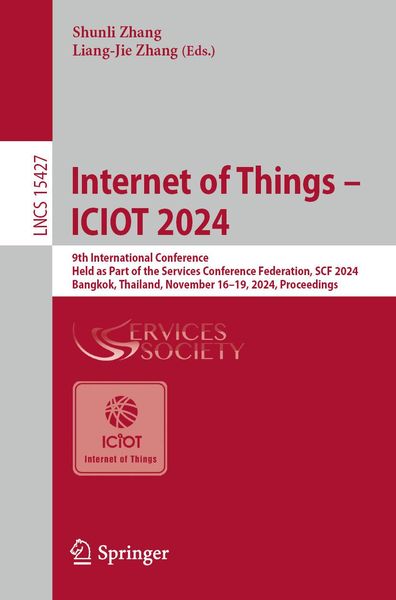 Produktbild: Internet of Things - ICIOT 2024