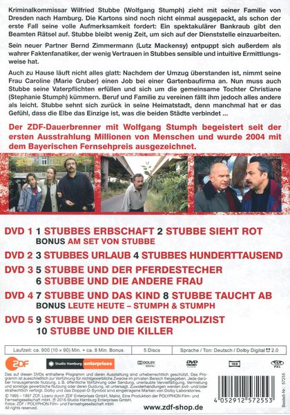 Produktbild: Stubbe - Von Fall zu Fall/Folge 1-10 [5 DVDs]