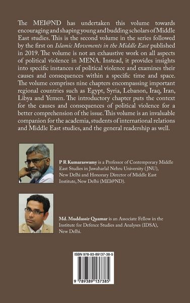 Produktbild: Political Violence in MENA