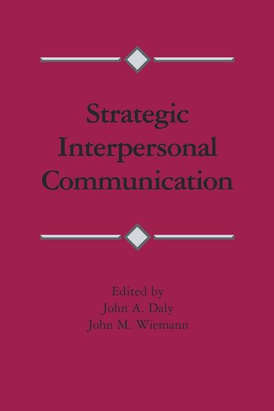 Produktbild: Strategic Interpersonal Communication