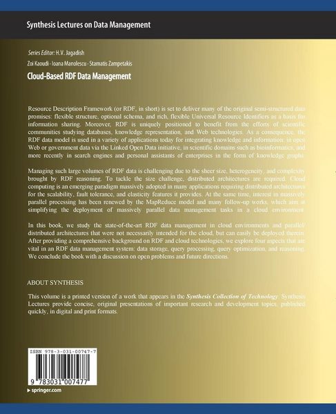 Produktbild: Cloud-Based RDF Data Management