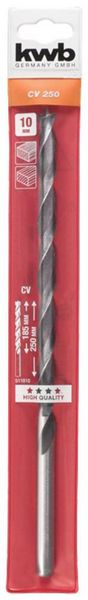 Produktbild: Kwb 511810 Holz-Spiralbohrer 10mm Gesamtl&auml;nge 250mm 1St.
