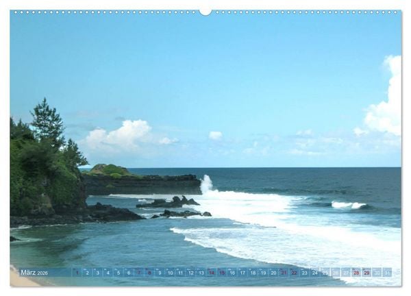 Produktbild: Mauritius - Die Perle im Indischen Ozean (Wandkalender 2026 DIN A2 quer), CALVENDO Monatskalender