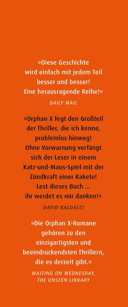 Produktbild: Der letzte Orphan. Ein Orphan X Thriller von Gregg Hurwitz