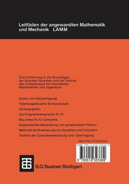 Produktbild: Compilerbau
