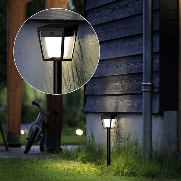 Produktbild: Philips LED 929004632001 Nissa Solar-Außenstandleuchte LED LED fest eingebaut 1.8W Schwarz
