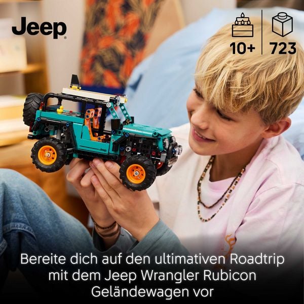 Produktbild: LEGO Technic 42227 Jeep Wrangler Rubicon Gel&auml;ndewagen, Spielzeug ab 10