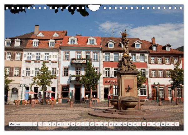 Produktbild: Heidelberg - Baden-W&uuml;rttemberg (Wandkalender 2026 DIN A4 quer), CALVENDO Monatskalender
