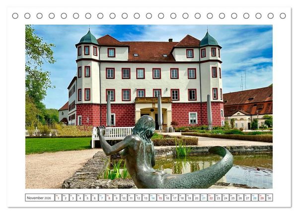 Produktbild: Stuttgart und seine Region (Tischkalender 2026 DIN A5 quer), CALVENDO Monatskalender