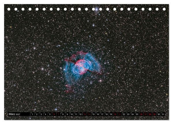 Produktbild: Wunder des Deepsky (Tischkalender 2027 DIN A5 quer), CALVENDO Monatskalender