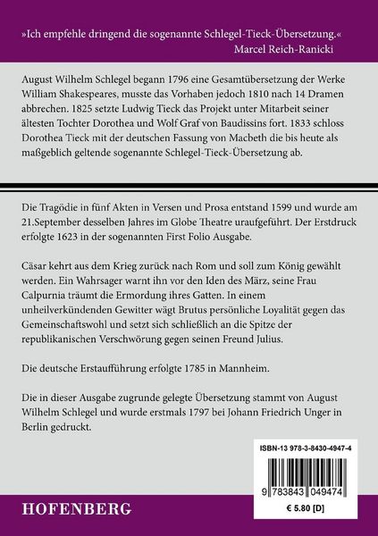 Produktbild: Julius Cäsar