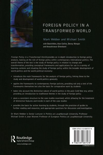 Produktbild: Foreign Policy In A Transformed World