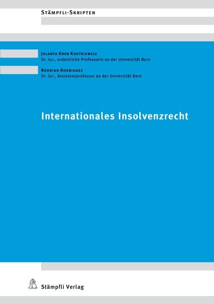 Produktbild: Internationales Insolvenzrecht