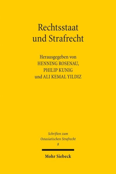 Produktbild: Rechtsstaat und Strafrecht