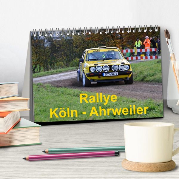 Produktbild: Rallye, K&ouml;ln - Ahrweiler (Tischkalender 2026 DIN A5 quer), CALVENDO Monatskalender