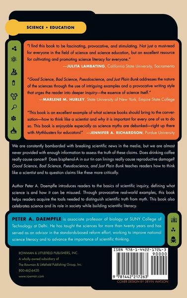 Produktbild: Good Science, Bad Science, Pseudoscience, and Just Plain Bunk