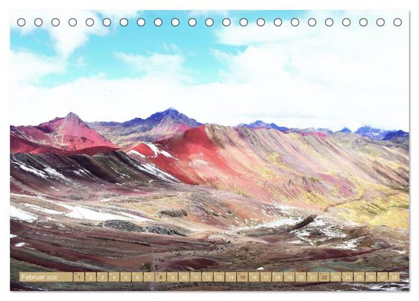 Produktbild: Bunte Wunder der Natur (Tischkalender 2026 DIN A5 quer), CALVENDO Monatskalender