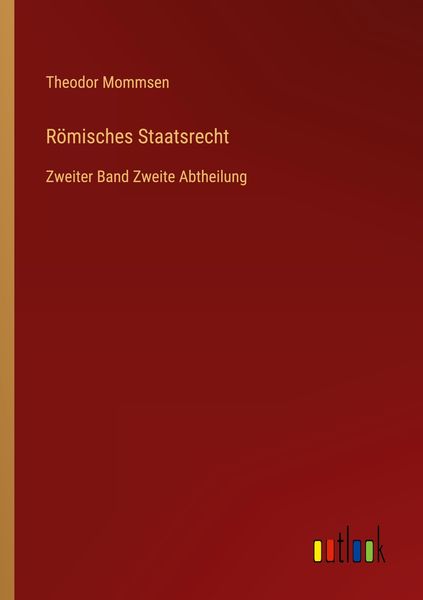 Produktbild: R&ouml;misches Staatsrecht