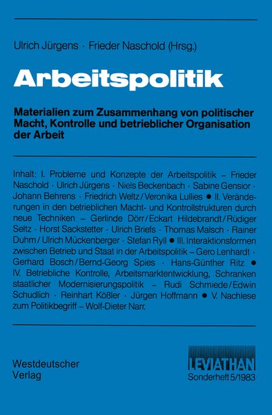 Arbeitspolitik