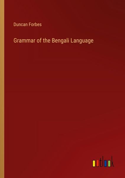 Produktbild: Grammar of the Bengali Language