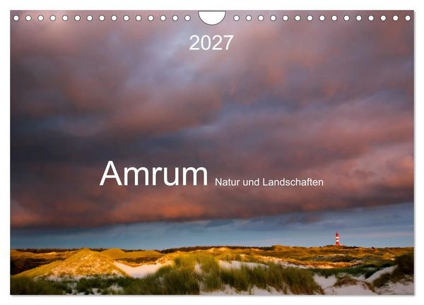 Produktbild: Amrum. Natur und Landschaften (Wandkalender 2027 DIN A4 quer), CALVENDO Monatskalender