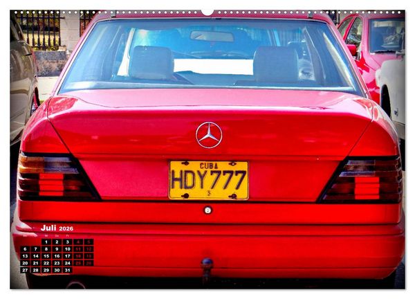 Produktbild: Autos mit Stern - Mercedes-Benz auf Kuba (Wandkalender 2026 DIN A2 quer), CALVENDO Monatskalender