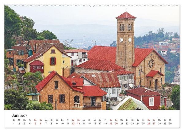Produktbild: Blickpunkte auf Madagaskar (Wandkalender 2027 DIN A2 quer), CALVENDO Monatskalender
