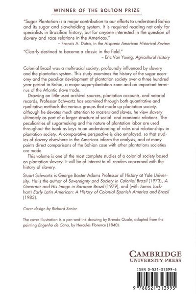 Produktbild: Sugar Plantations in the Formation of Brazilian Society