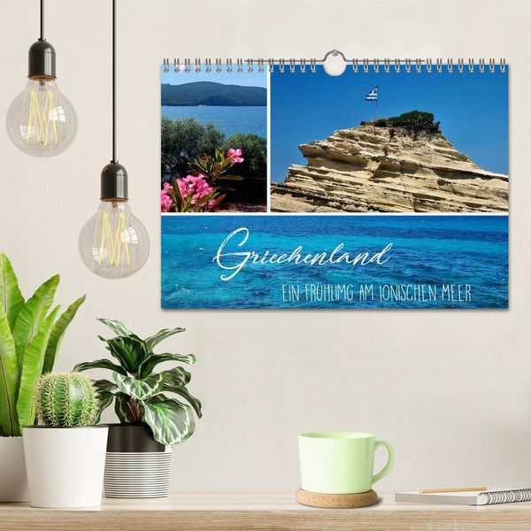 Produktbild: Griechenland - Ein Fr&uuml;hling am Ionischen Meer (Wandkalender 2026 DIN A4 quer), CALVENDO Monatskalender