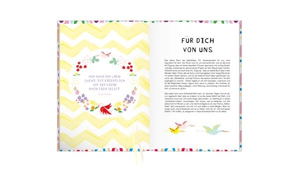 Produktbild: Selbstliebe-Tagebuch. Resilienz, Selbstliebe und Selbstreflexion im 12-Wochen-Pr