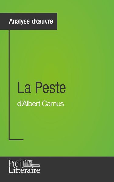 Produktbild: La Peste d'Albert Camus (Analyse approfondie)