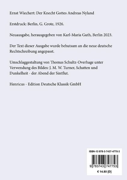 Produktbild: Der Knecht Gottes Andreas Nyland