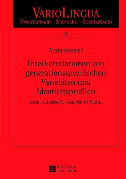Produktbild: Interkorrelationen von generationsspezifischen Variet&auml;ten und Identit&auml;tsprofilen