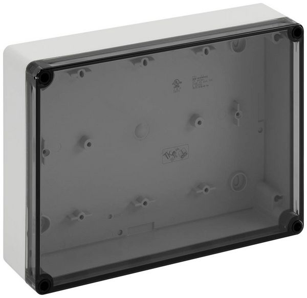 Spelsberg TK PS 2518-6f-t Installations-Gehäuse 254 x 180 x 63 Polycarbonat, Polystyrol (EPS) Lichtgrau (RAL 7035) 1 St.