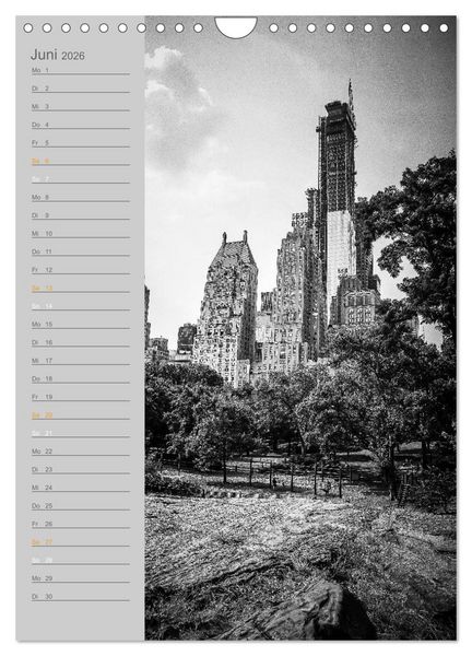 Produktbild: New York Vertical (Wandkalender 2026 DIN A4 hoch), CALVENDO Monatskalender