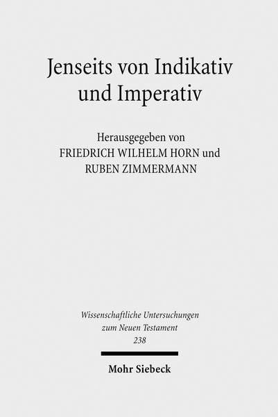 Produktbild: Jenseits von Indikativ und Imperativ