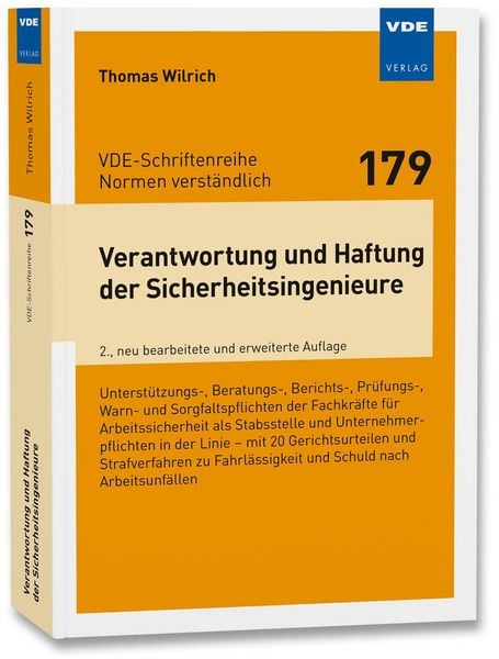 Produktbild: Verantwortung und Haftung der Sicherheitsingenieure