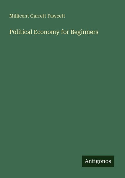 Produktbild: Political Economy for Beginners