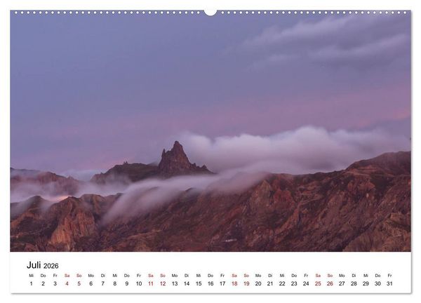 Produktbild: Bolivien - Einzigartige Landschaft (hochwertiger Premium Wandkalender 2026 DIN A2 quer), Kunstdruck in Hochglanz